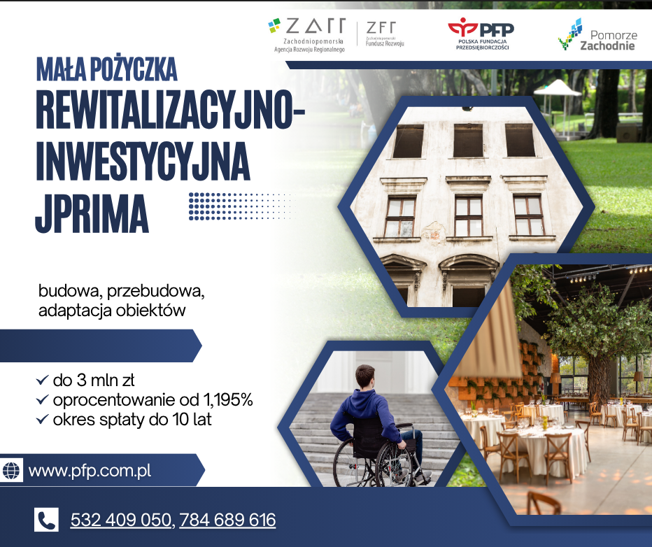 Ikona logo Mała pożyczka rewitalizacyjno - inwestycyjna